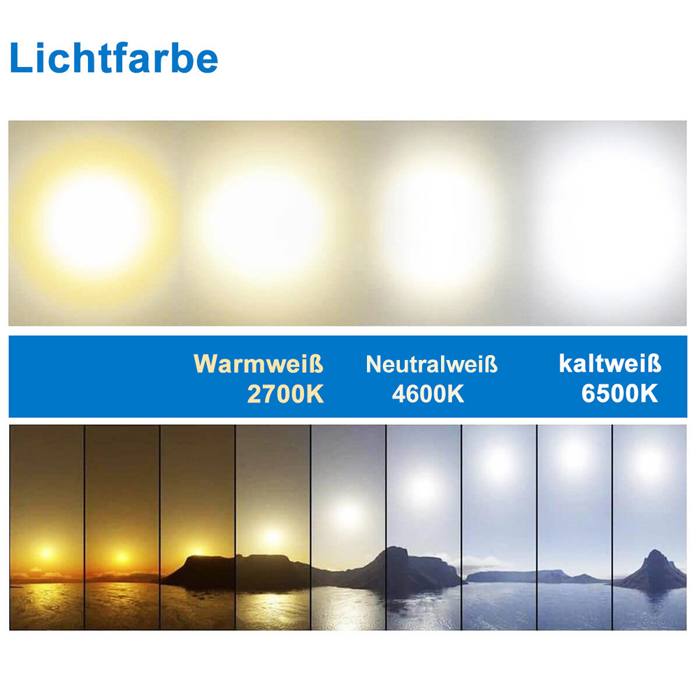 Drei Farben Dimmbar