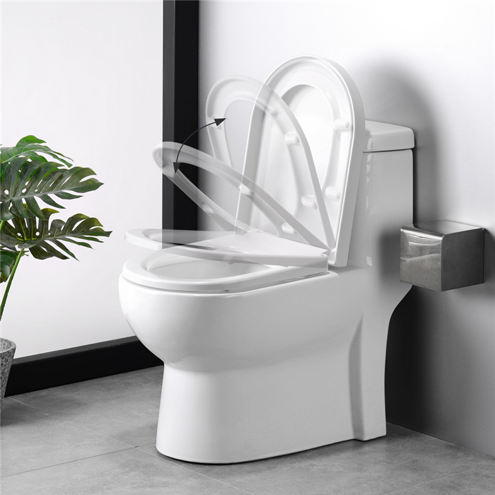 Acquista Sedile WC Copriwater per uso domestico Sedile WC con cerniera  Sedile WC lavabile impermeabile universale Four Seasons