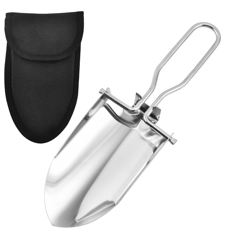 Multifonction Militaire Pelle Pioche Pliante en Métal, Mini Survie