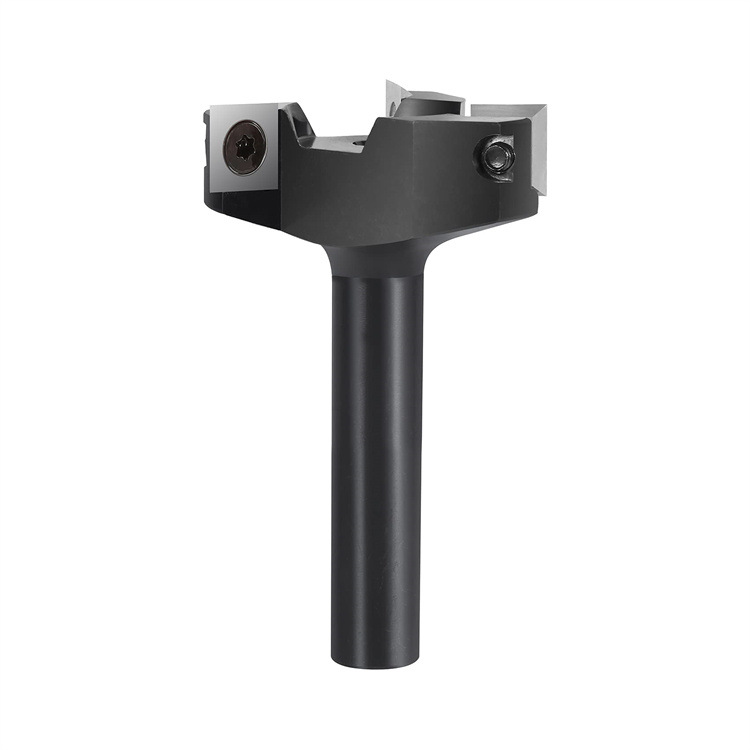 Fresa A T Per Piallatura Legno - Testa In Metallo Duro Per Spianare Superfici, Gambo 6,35mm - Foto 8