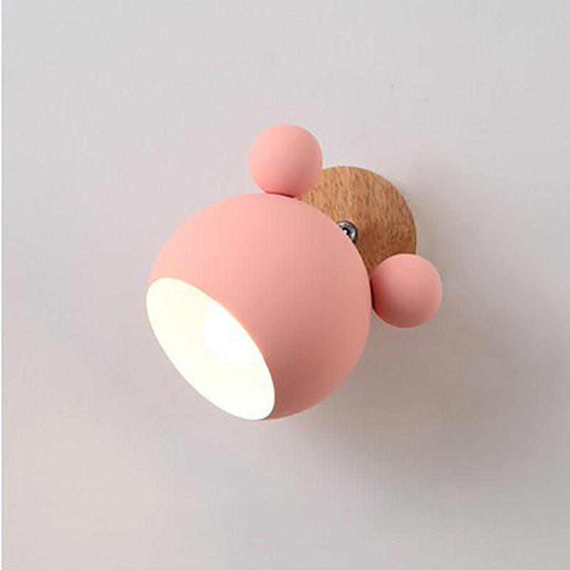 Lampada da parete a forma di baule Mickey