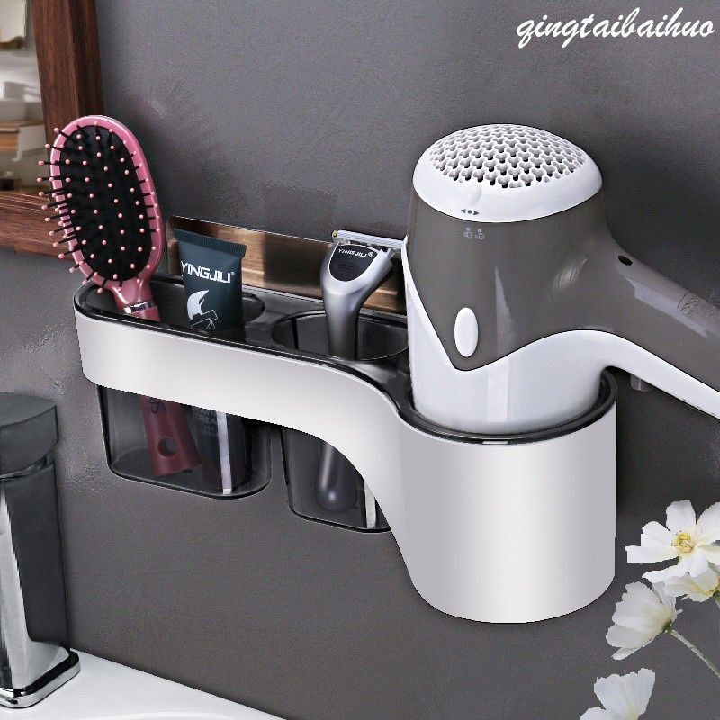 Support Pour Sèche-Cheveux Pour Fixation Murale Porte Sèche-Cheveux à 3 Compartiments -Wenko || Grohe || HOMCOM Soldes AAHKMJXYDAFdJAOAIMEbOAchvAn2Ov5enmbCm3B