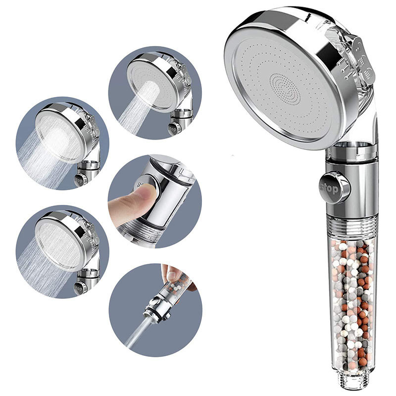 Soffione doccia per donna - 5 Beauty Filter con filtro a 15 stadi