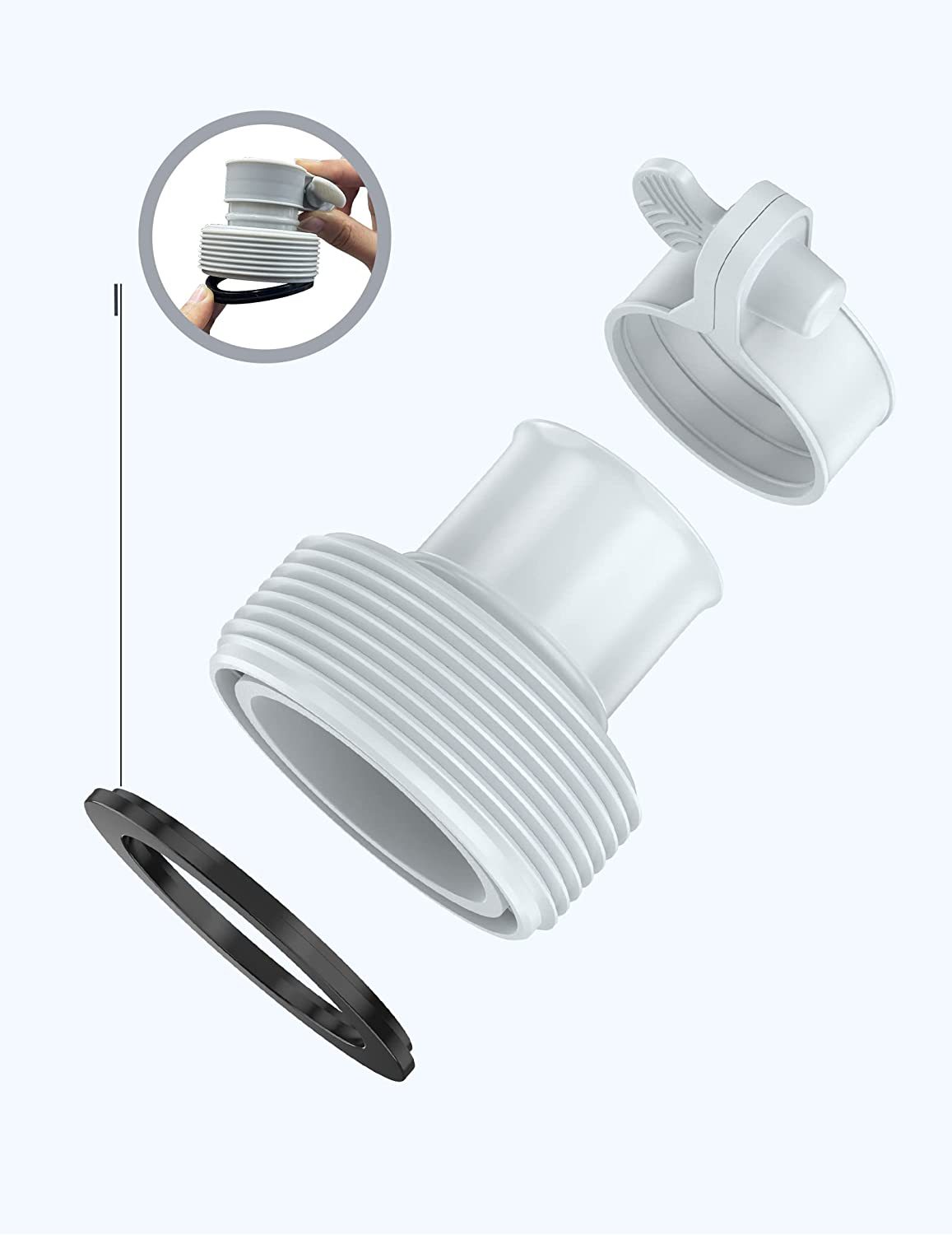 Intex 25009 Adaptateur De Conversion De Tuyau B Kit (paire) Pièce De Rechange,dolaso -Hayward Aquaspa Boutique AAHKMJXYDAFdJAOAIMEbOAchvAn2Ov5enmbCm3B wfvLxROjIZmx9HYnazoJeevh87l6obK6SyLSmVQPL