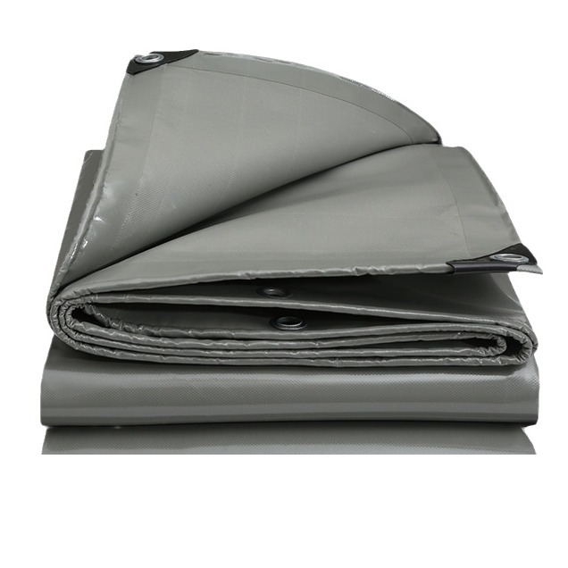 Bâche De Protection Imperméable 3x4 M - 260g/m² Blanche - Oeillets Inox - Eris-car