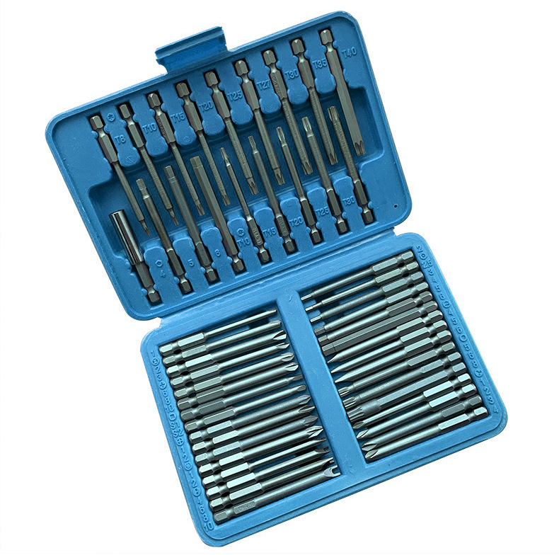 Coffret De 65 Embouts De Tournevis BTI - Hexagone, Torx, Phillips, Plats