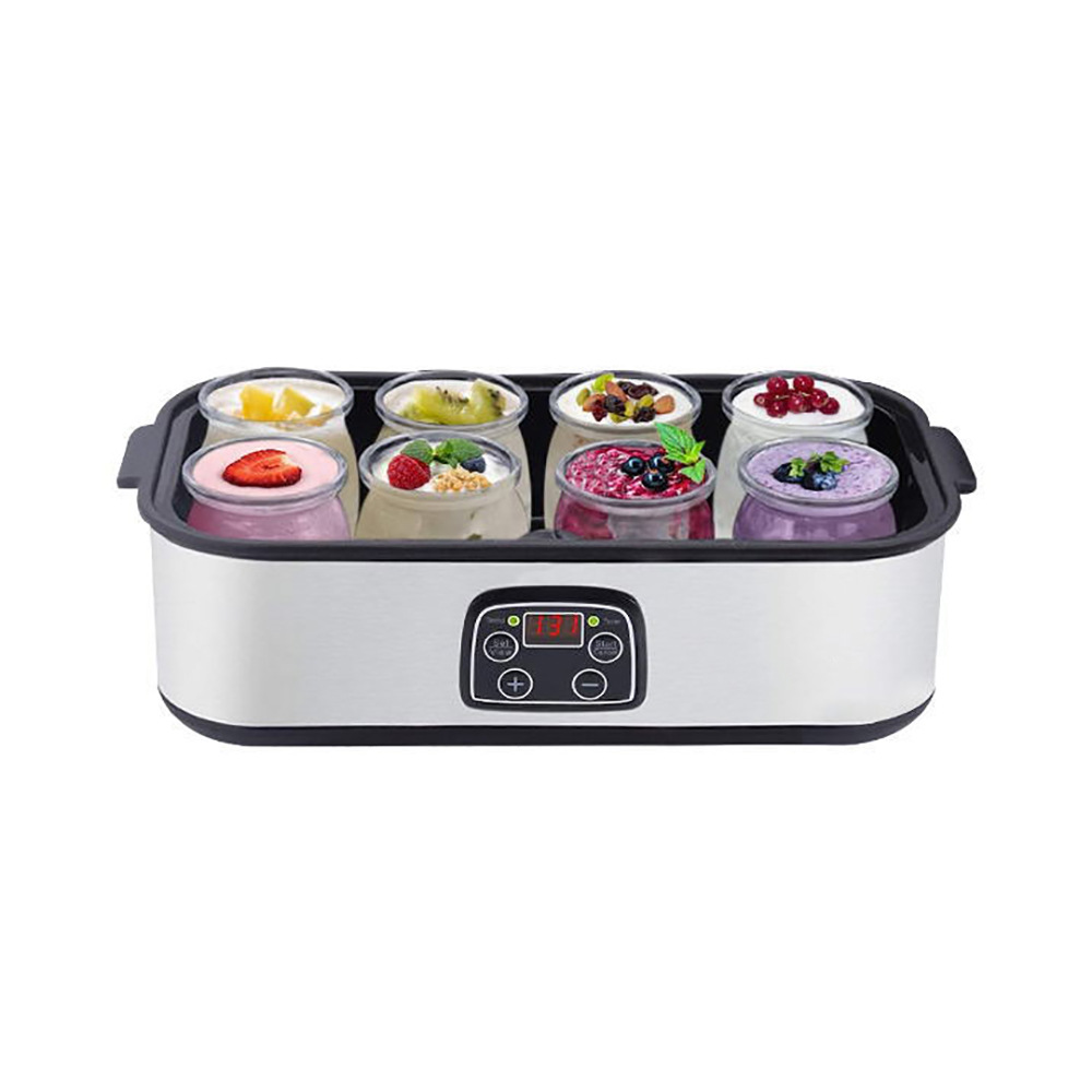 6 pots en verre de 100-170ml chacun