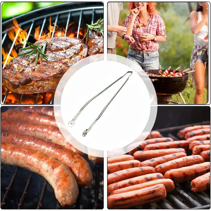 Pinze Da Forno 2 Pinze Da Cucina In Acciaio Inossidabile - 30.5 Cm - Foto 13