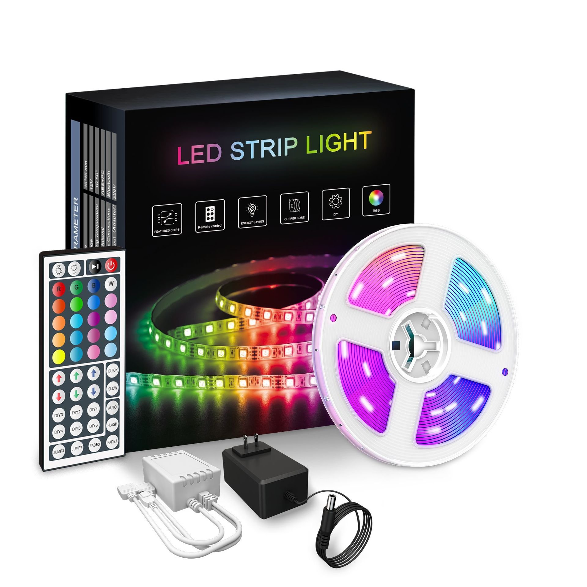 Striscia di luci a Led RGB USB SMD2835 nastro luminoso striscia LED luce al  Neon nastro