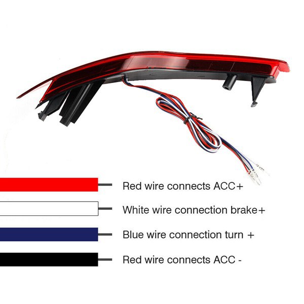 Feux arrière à LED DRL pour Honda CRV