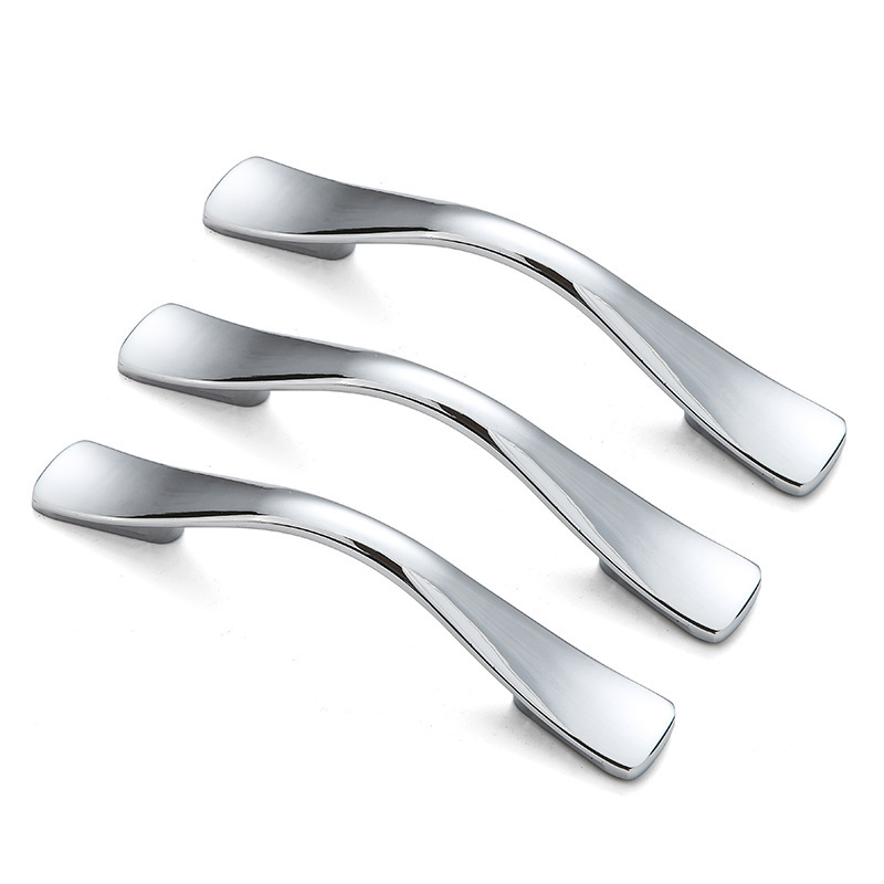 MANIGLIA PER PORTA Q.8 CROMATA A COPPIA