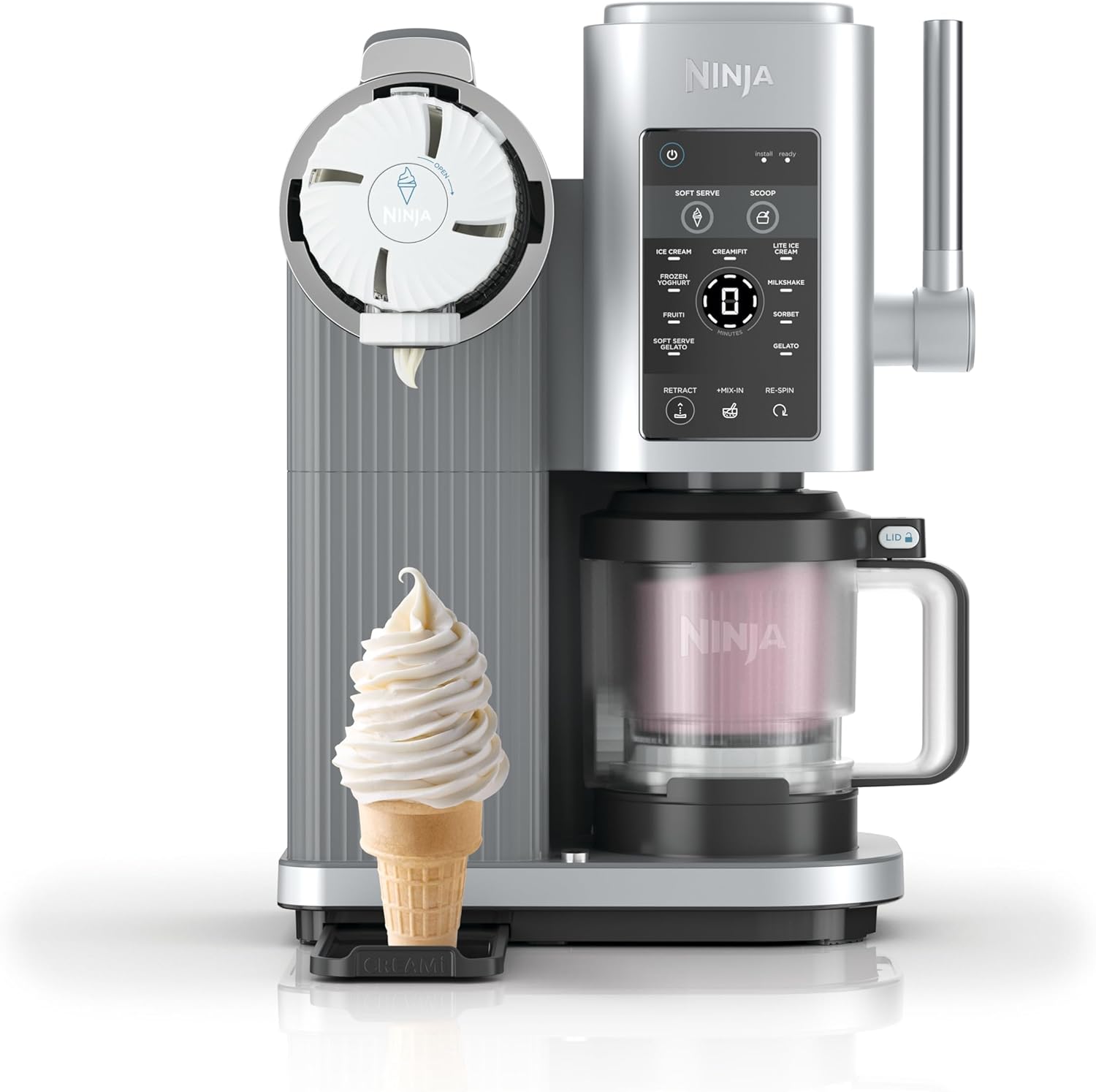 Vue d'ensemble de la machine à glace Ninja