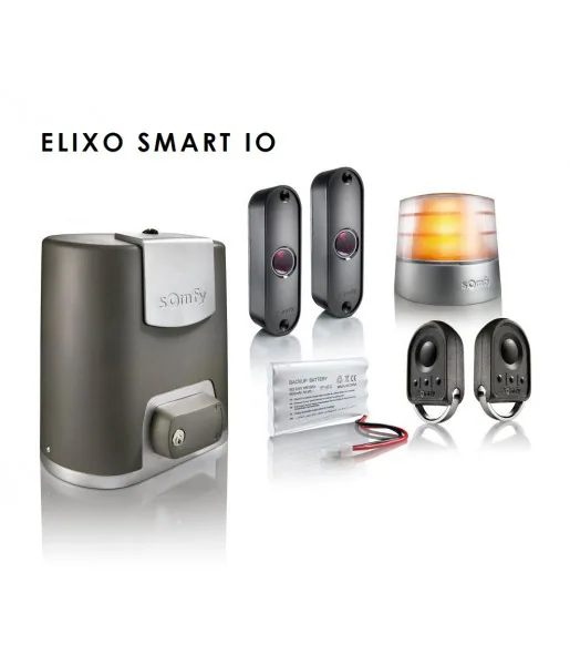 Kit Motorisation Automatisme Portail ELIXO SMART io Pack Confort