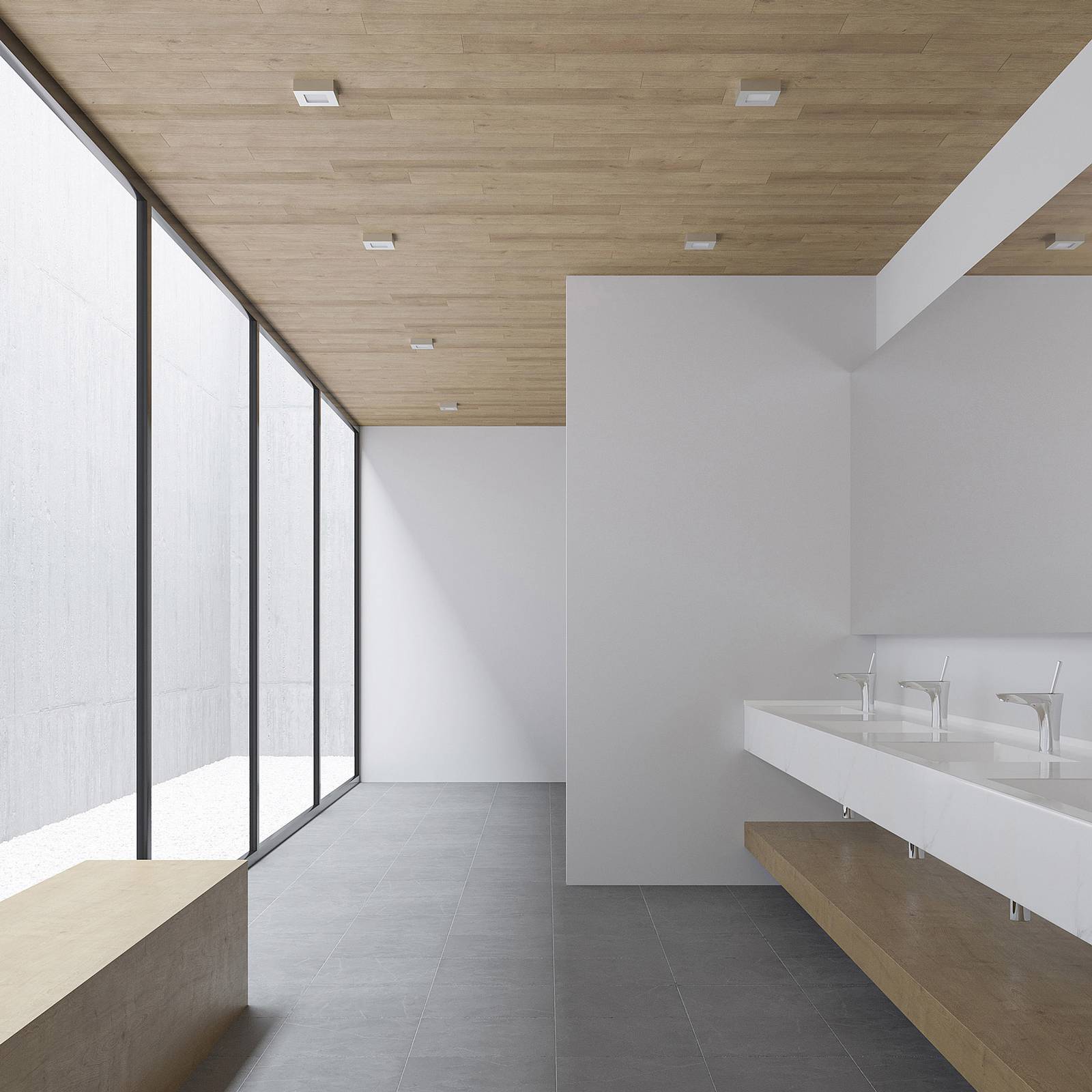 Prios Alette Plafoniera LED, Argento, 12,2 Cm -Negozio al dettaglio Paulmann