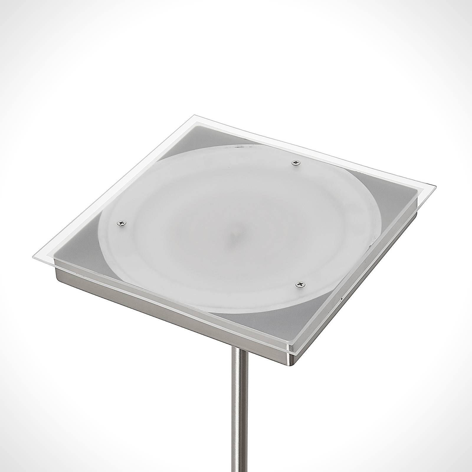 Lindby Piantana LED Jonne, luce lettura, angolare