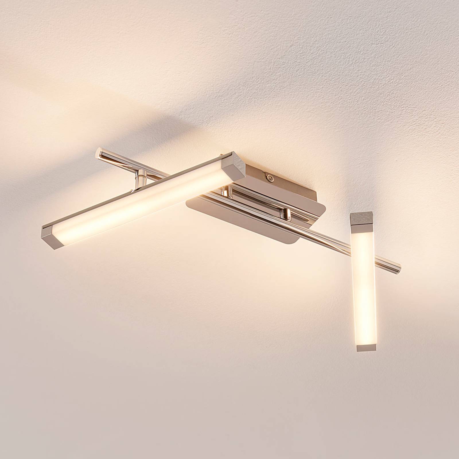 Lindby Moderna plafoniera LED Pilou dimmerabile