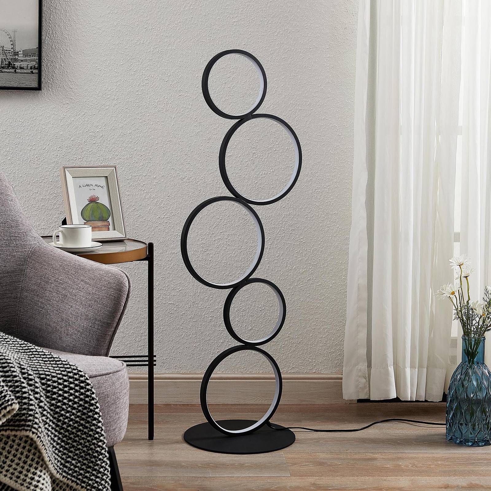 Lindby Jacek Piantana LED Con 5 Anelli -Offerta economica OSRAM || Paulmann || ATMOSPHERA AAHKMJXYDAFdJAOAIMEbOAchvhBeHsgEop8XgsL4wc6YAK