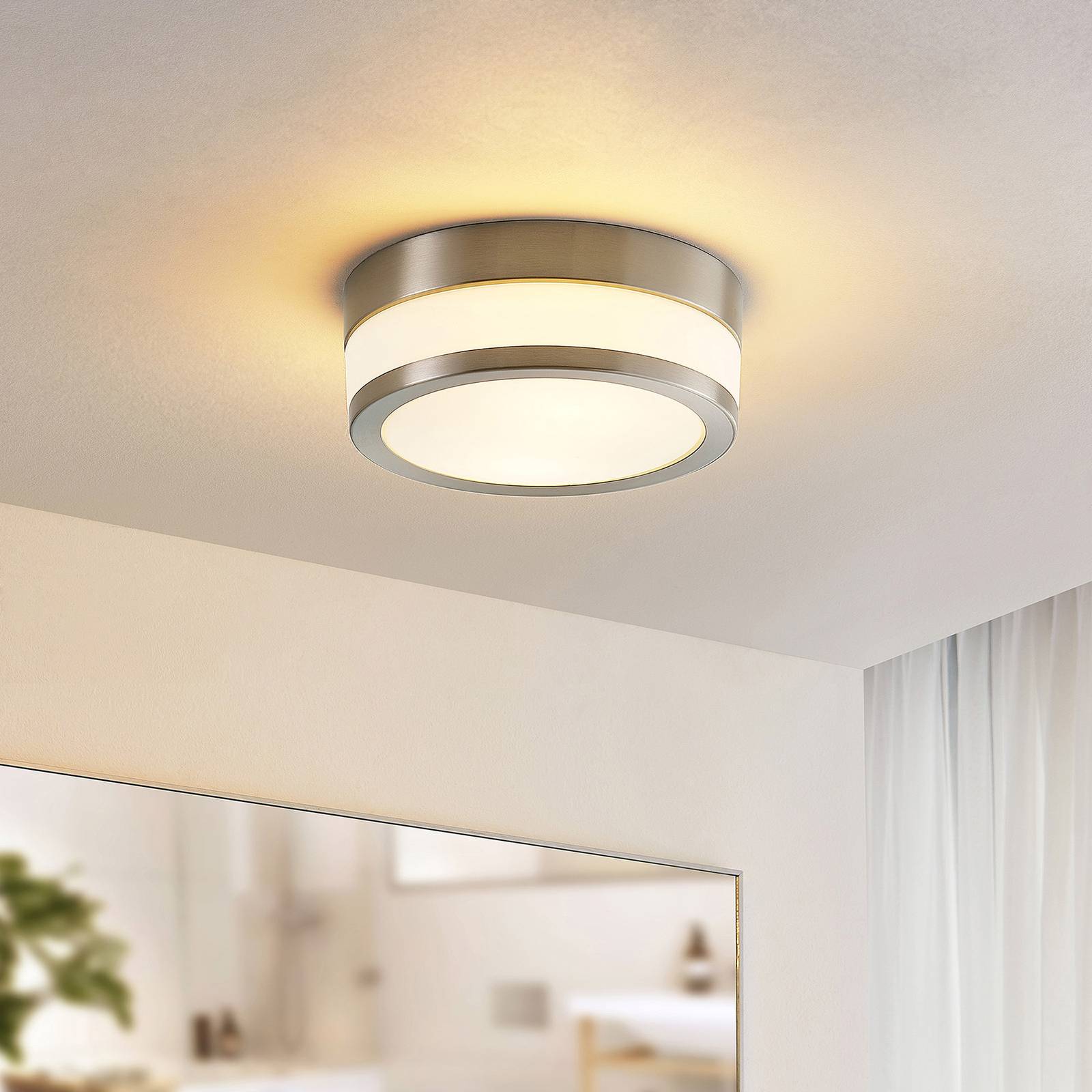 Lindby Flavi Plafoniera Da Bagno, Ø 23 Cm, Nichel -Negozio al dettaglio Paulmann AAHKMJXYDAFdJAOAIMEbOAchvhBeHsgEop8XgsL4wc6YAMDaOa4KqyVakr1cHnHZja