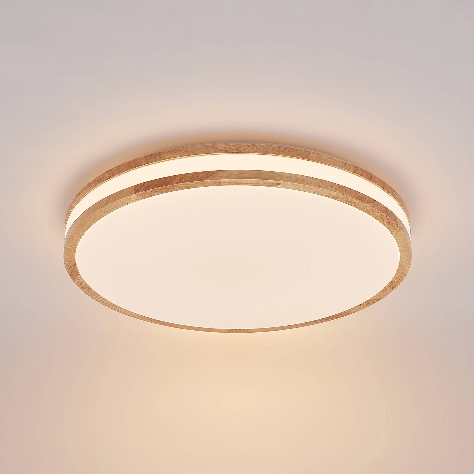 Lindby Emiva plafoniera LED, linea luce in alto