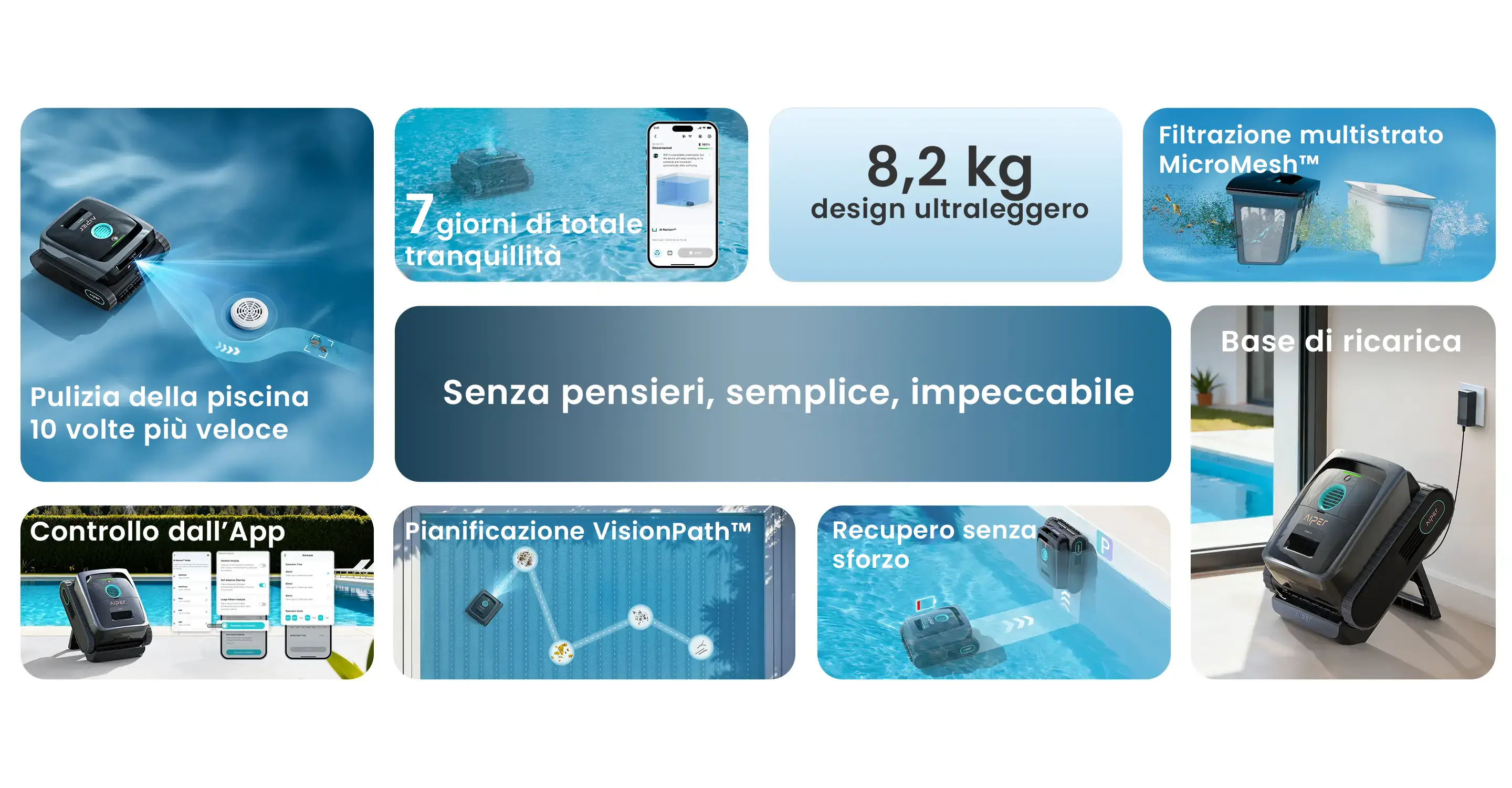 Aiper Scuba V3 banner prodotto