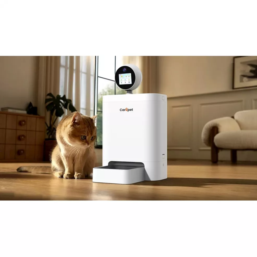 Carepet feeder telecamera e ciotola