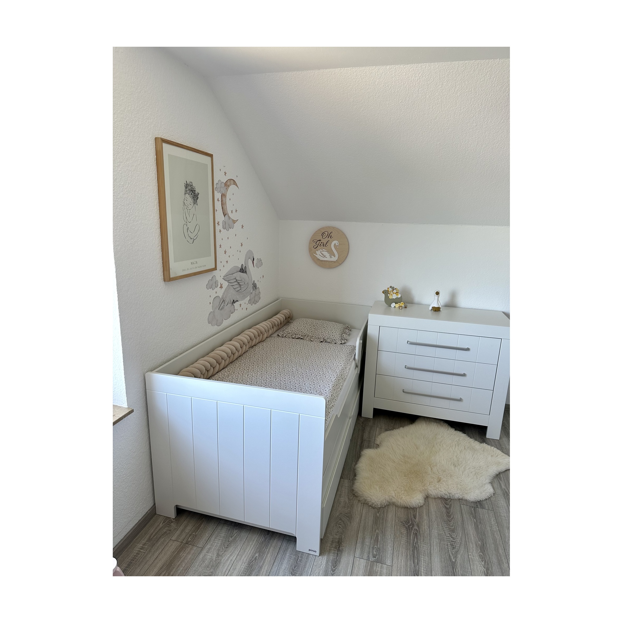 Kinderkommode Weiß