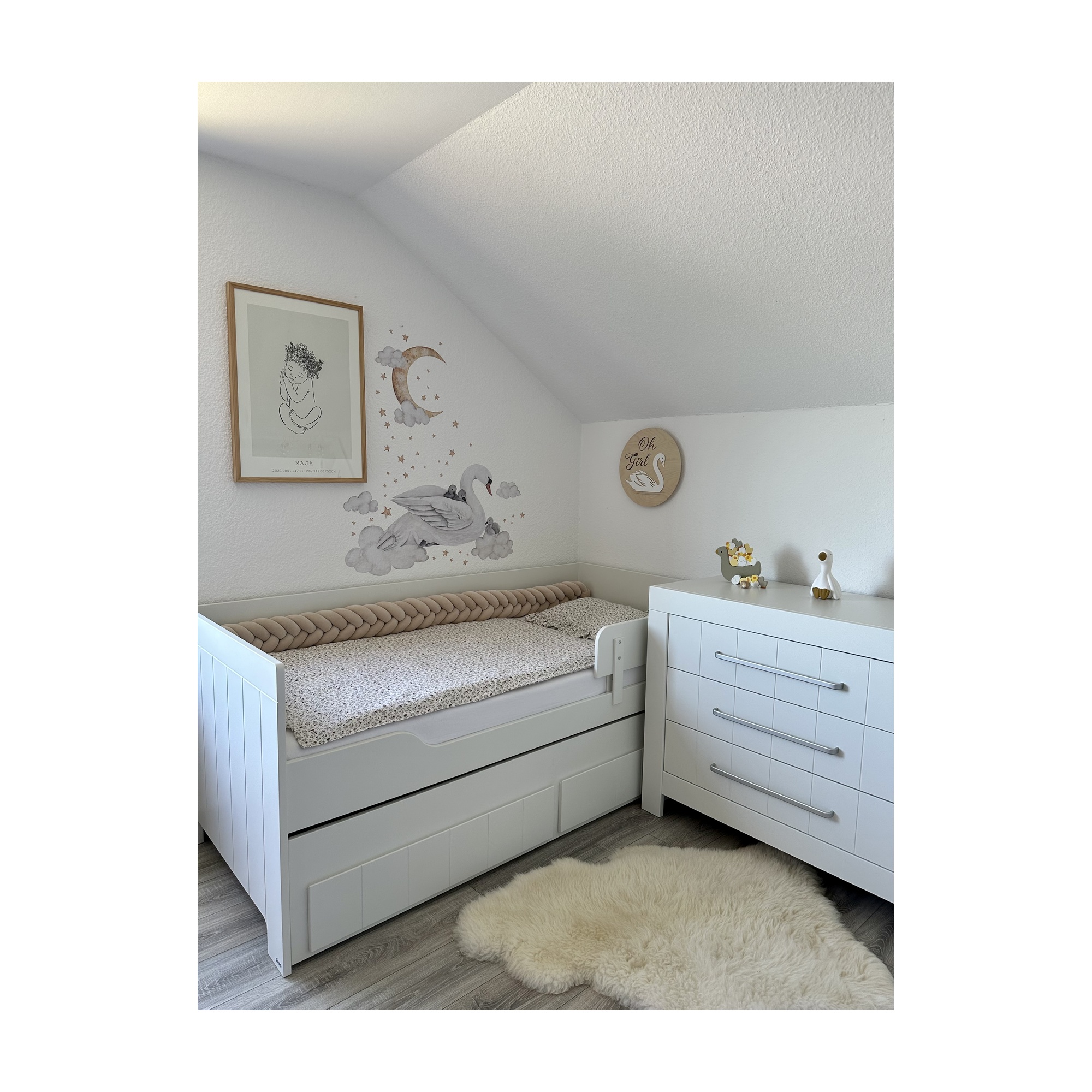 Kinderkommode Weiß