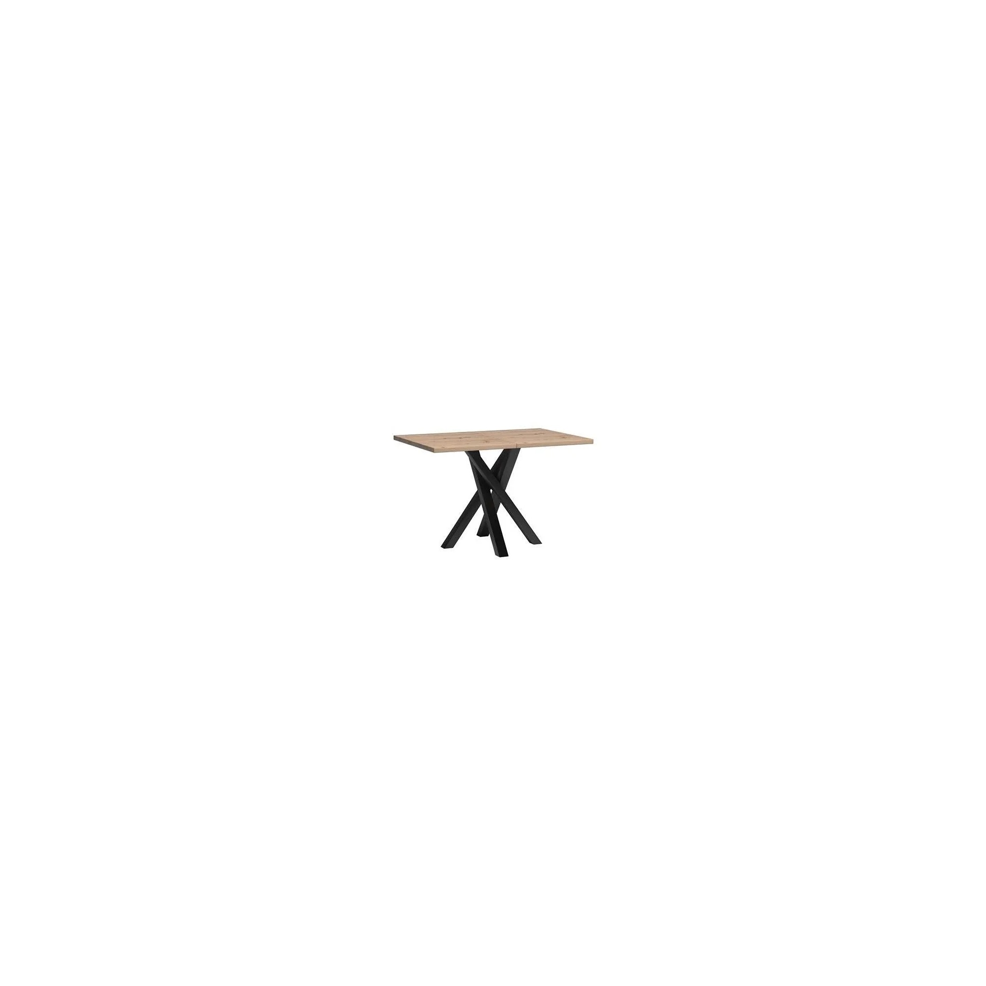 Raumhirsch Table à manger CALI 160x77x80 cm Extensible chêne Artisan – vue principale