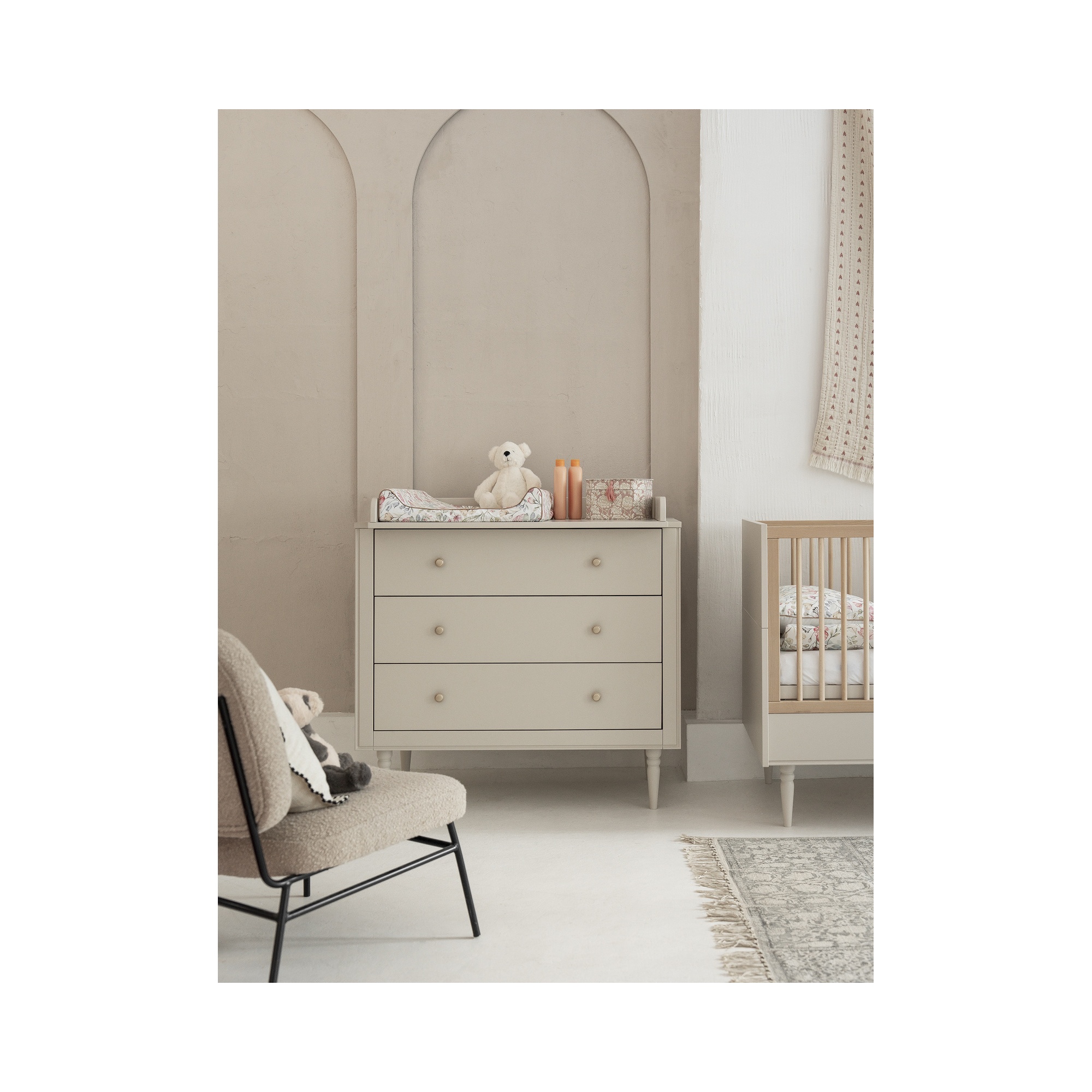 Kinderkommode Weiß