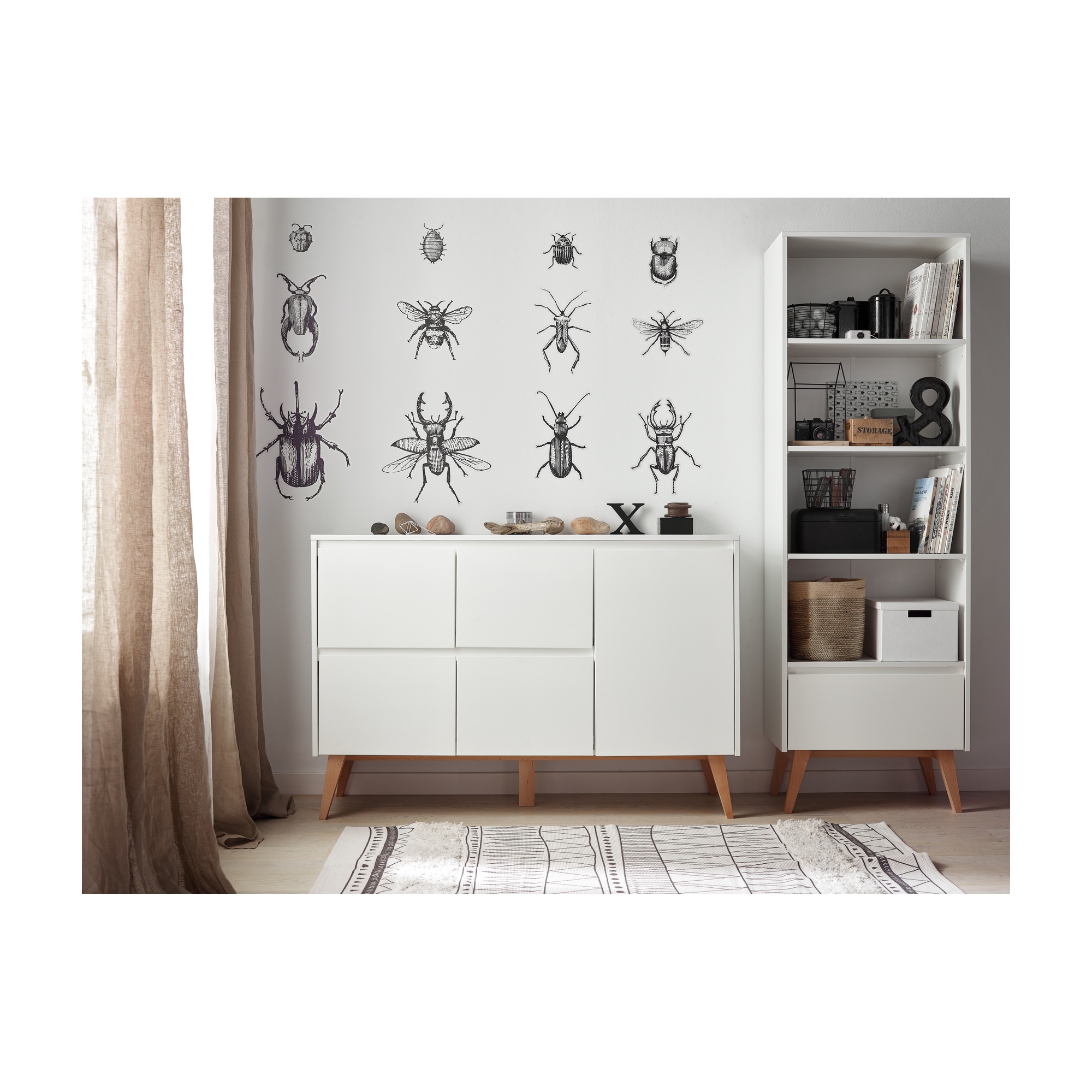 Kinderkommode Weiß