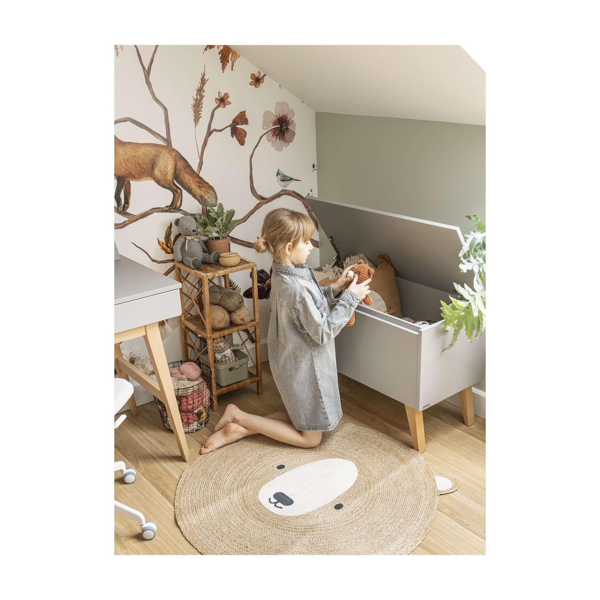Coffre à jouets enfant
