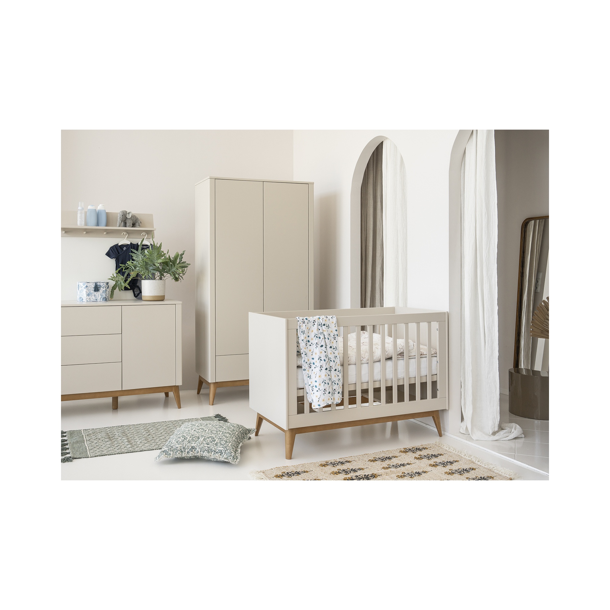 Étagère enfant champagne