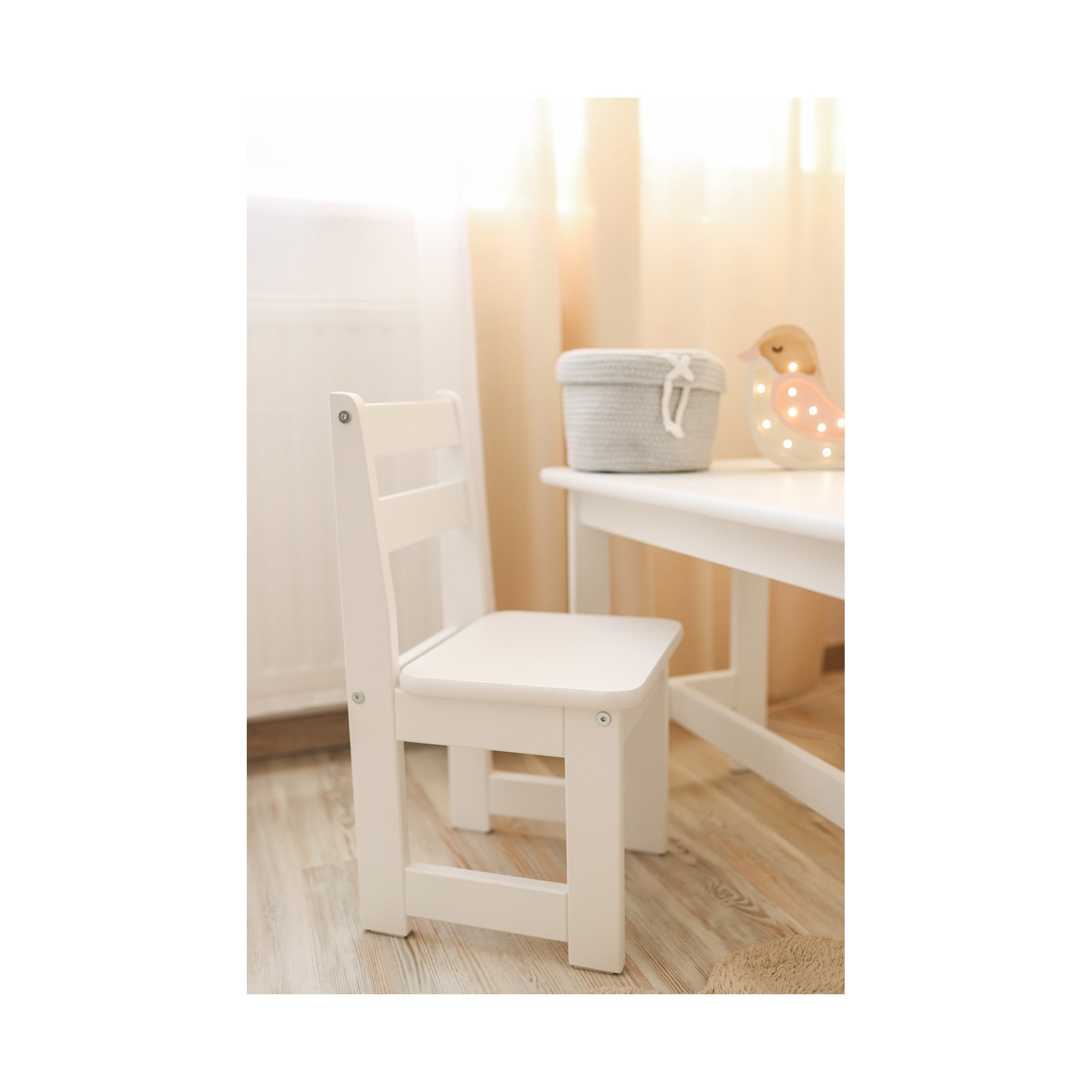 Kinderstuhl Weiß