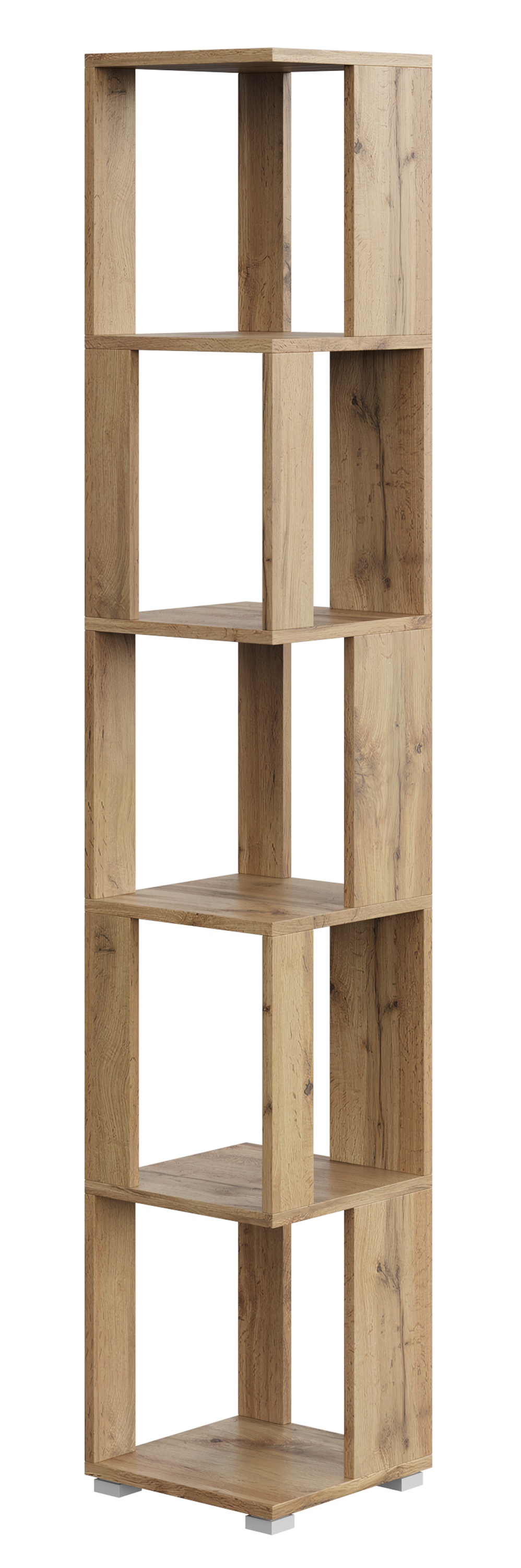 Raumhirsch Bibliothèque STERN 29x168x29 cm Avec rangement wotan chêne – vue principale