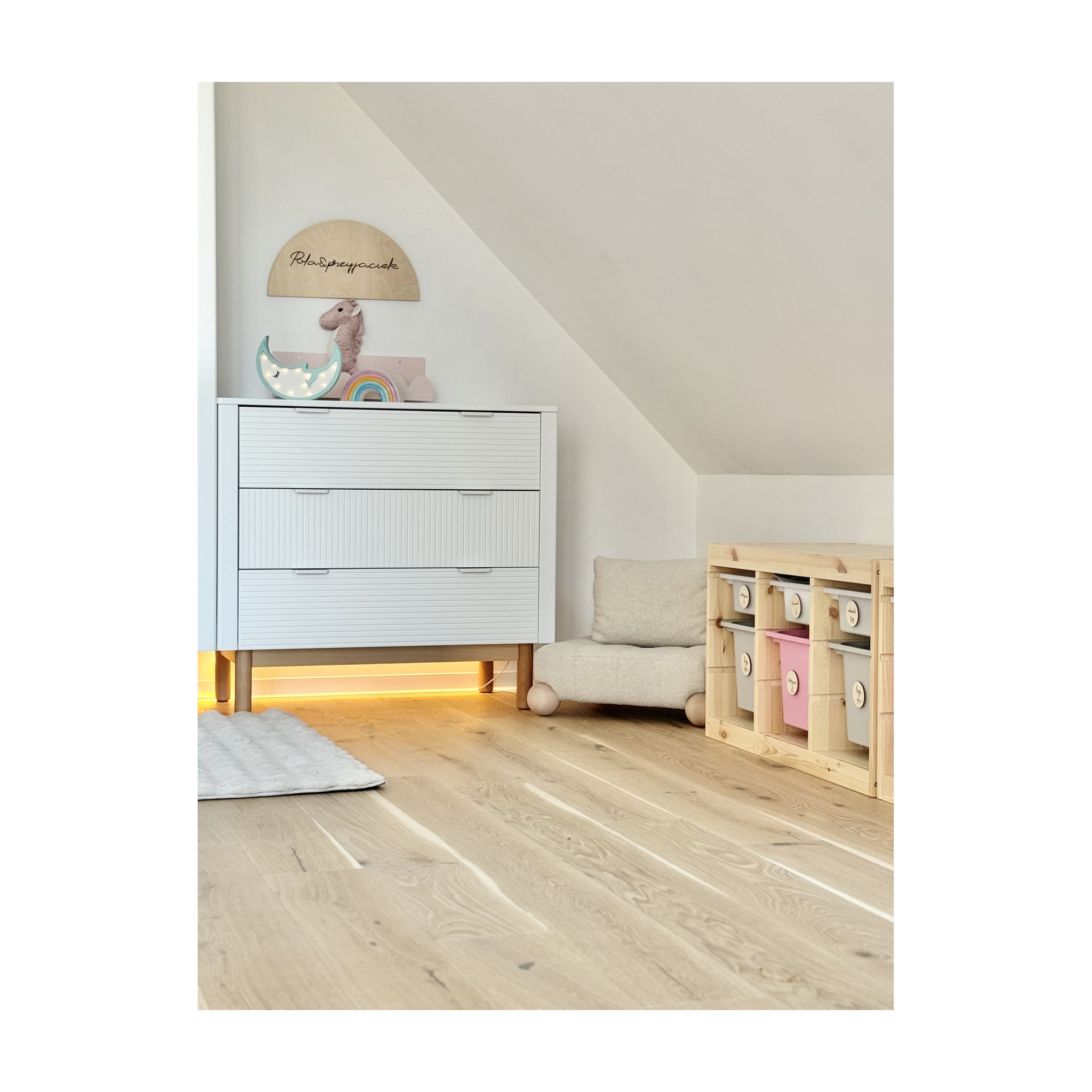 Kinderkommode Weiß
