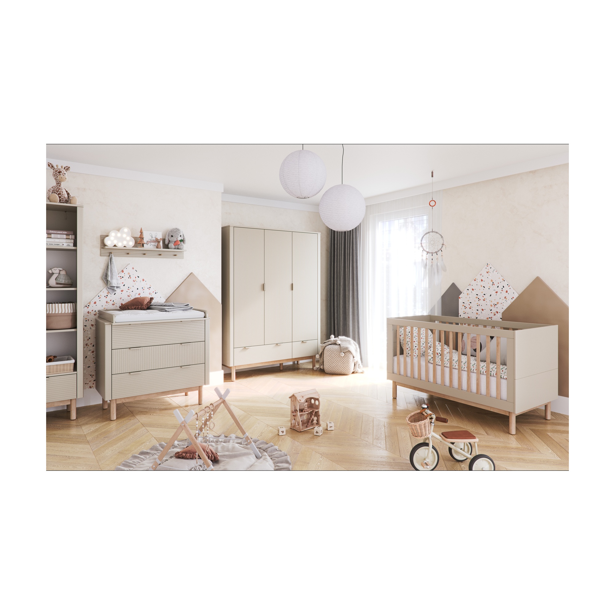 Kinderkommode Naturholz