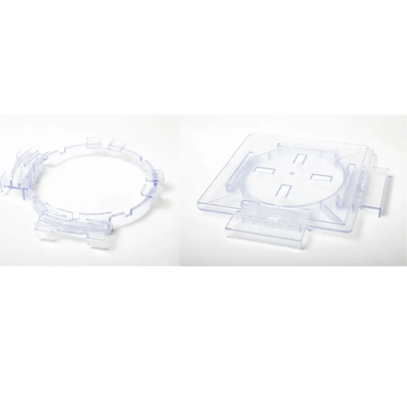 Kit de fixation des finitions latérales transparent