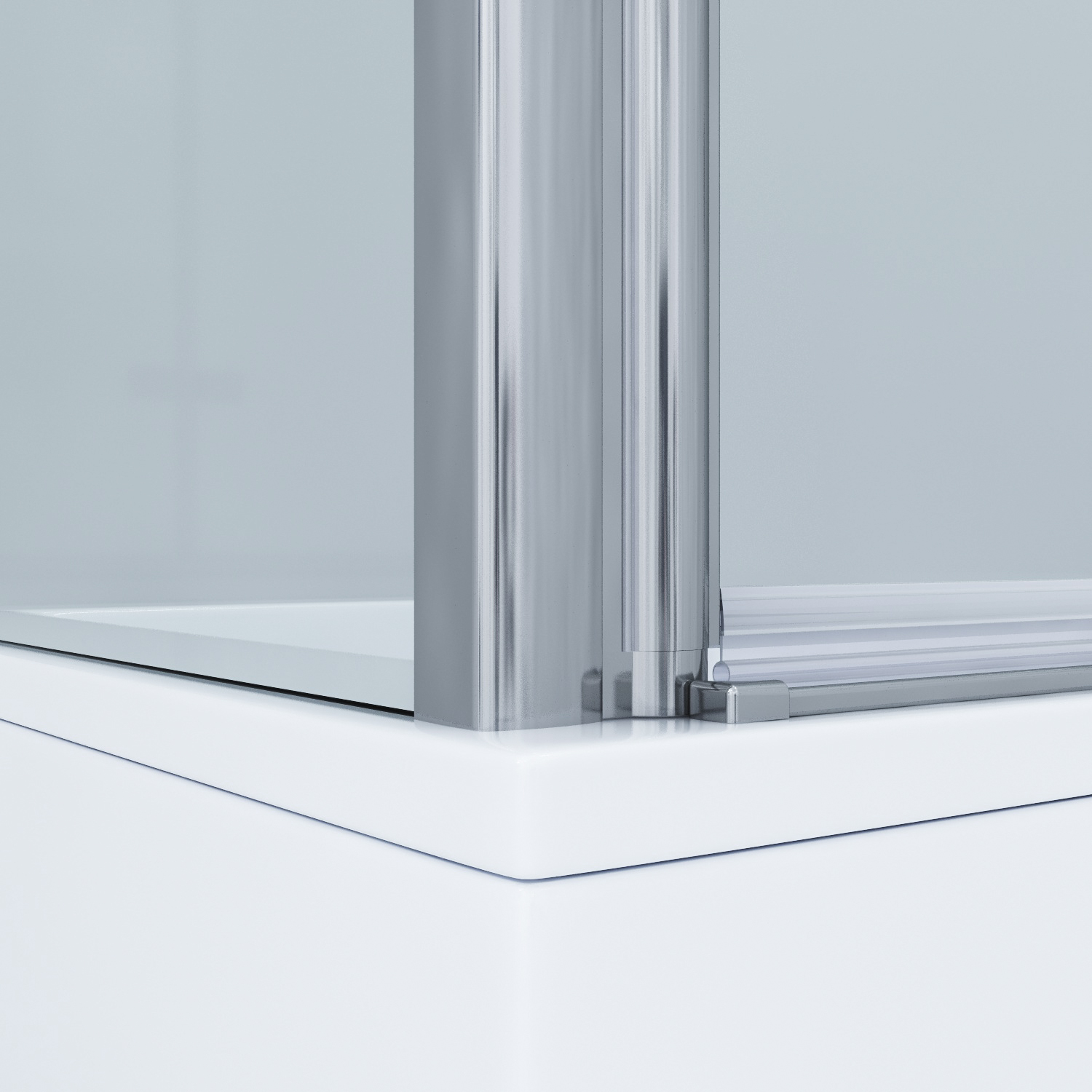 aquabatos badewannenaufsatz mit seitenwand