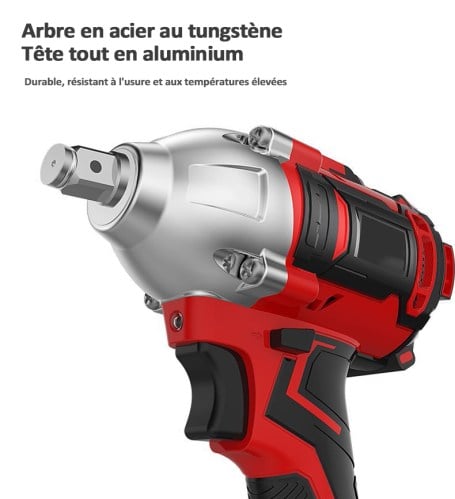 Boulonneuse A Choc Sans Fil, Perceuse Visseuse Devisseuse San Fil - Avec 2 Batteries 24V, 350 Nm, 0-3000 Tr/min, Lumière LED -Promos Brico Forte Boutique AAHKMJXYDAFdJAOAIMEbOAchxxmgmvIItZS6o7wq5RbzOezTYu Su7VNV bILW8E32j1EjThAIaSDXLNVKhoEqo12