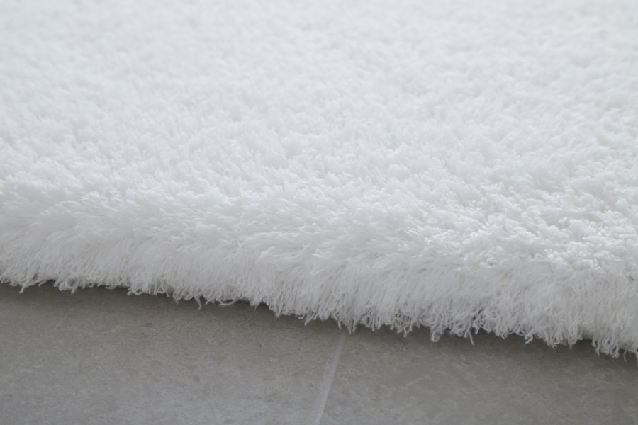 Tapis Chambre Shaggy 60x150 Cm - Très Doux, Antidérapant, Pour Salon Ou Descente De Lit (blanc) - 3