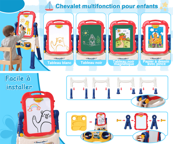Chevalet Peinture pour Enfants