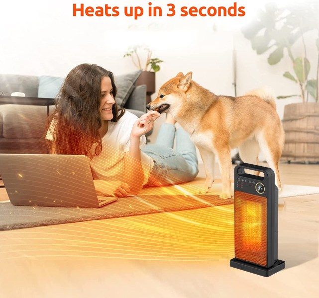 Radiateur soufflant électrique 2000W
