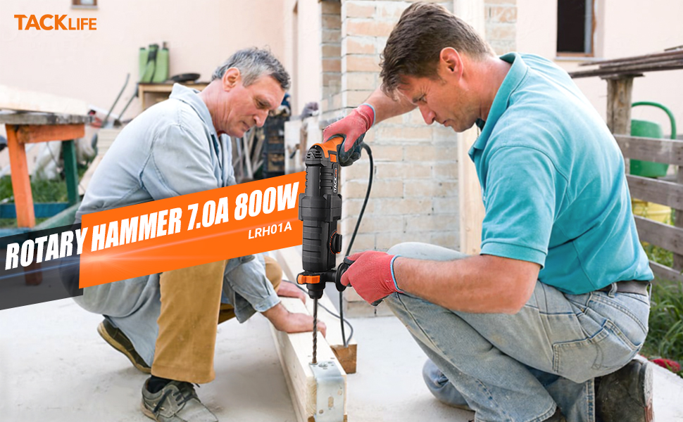 Perforateur 800 W TACKLIFE, 6000 BPM, Mandrin SDS Plus 5 Modes, 3200 RPM, 2.8J, Embrayage De Sécurité, Marteau Perforateur -LRH01A -Magasin D'Outils Électriques AAHKMJXYDAFdJAOAIMEbOAchxxmgmvIItZS6o7wq5RbzOezTYu Su7VNV bILW8E32j1EjThAIaSDXLNVKhoEqo5wRXgU