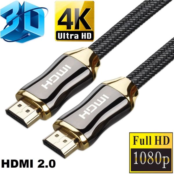 HDSAT Câble HDMI Longueur 15m High Speed haute vitesse Full HD 4K Cordon TV