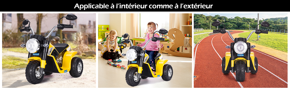 DREAMADE Moto Electrique Rechargeable 6V Pour Enfants Avec Moteur De 20W, Véhicule Tricycle Electrique Pour Enfants De 3 à 5 Ans Avec Phare Et Avertisseur, Capacité De Charge 20KG (Jaune) -Pas Cher Clair Jardin Magasin AAHKMJXYDAFdJAOAIMEbOAchxxmgmvIItZS6o7wq5RbzOezTYu Su7VNV bILW8E32j1EjThAIaSDXLNVKhoEqo8RNlbrSt idPeRi J1dnGO3 K1V32Uw5CbqVcSg315ZKoPGpDiILFIqKGX ZMMCZ