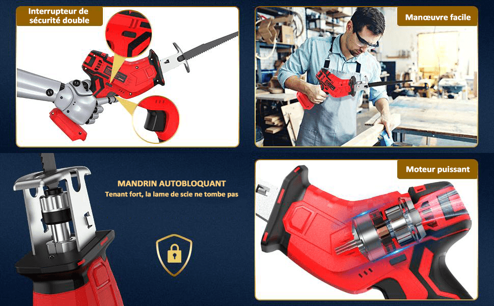 Scie Sabre Sans Fil Avec 2 4.0Ah Batterie, 8 Lames De Scie, En Coffret Idéal Pour La Coupe Du Bois Et Du Métal -Outils Électriques AAHKMJXYDAFdJAOAIMEbOAchxxmgmvIItZS6o7wq5RbzOezTYu Su7VNV bILW8E32j1EjThAIaSDXLNVKhoEqo9sYWGIryE5dfthpVErnYyyq6cseShul6cdo7tI3wksU=