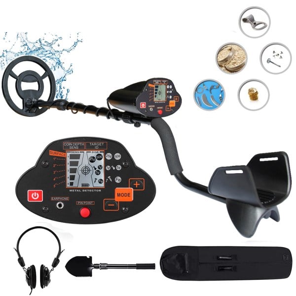 Détecteur De Métaux Professionnel LEXLIFE - Profondeur 8'' Disque Etanche, Ecran LCD, Fonction Pinpoint/Discrimination/Tous Métaux -Promos Brico Forte Boutique AAHKMJXYDAFdJAOAIMEbOAchxxmgmvIItZS6o7wq5RbzOezTYu Su7VNV