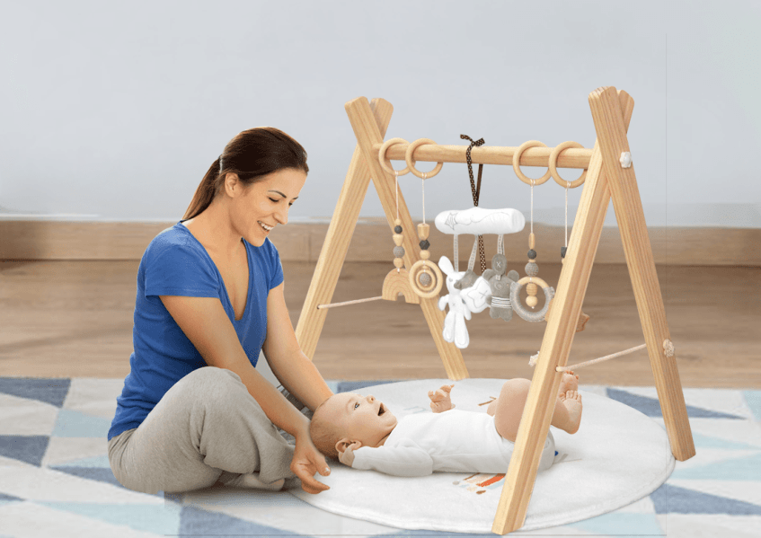 Tapis D'Éveil Et D'Activités Douceur Transportable Pour Bébé En Bois, Coussin Et 8 Jouets Amovibles, Ultra-Doux -Stanleyfaco Magasin AAHKMJXYDAFdJAOAIMEbOAchxxmgmvIItZS6o7wq5RbzOezTYu Su7VNV