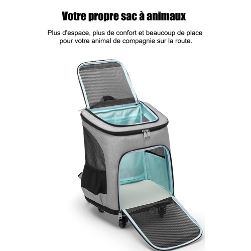 2 En 1 Sac à Dos Pliable Sac De Transport à Roulettes Pour Chien Chat Animaux - Gris - Trolley Chariot -Promos Patto Chou Boutique AAHKMJXYDAFdJAOAIMEbOAchxxmgmvIItZS6o7wq5RbzOezTYu Su7VNV bILW8E32j1EjThAIaSDXLNVKhoEqoH601JyDy E57ZHhs4hAOvKgzTZpCMOuqAzN0BkiiJoA=