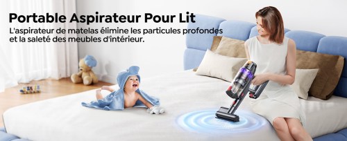 Brosse Matelas et Support Mural